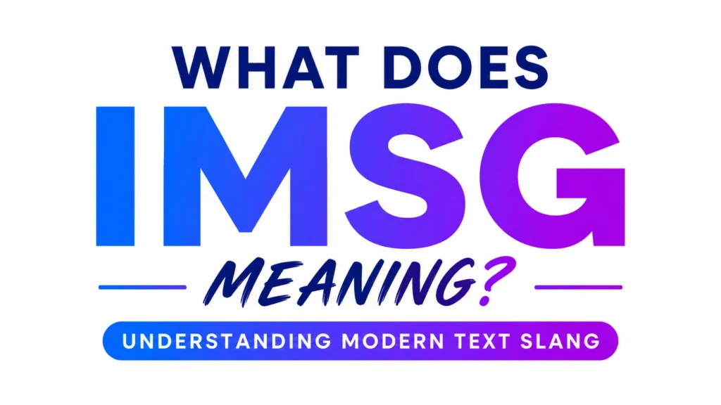 imsg-meaning