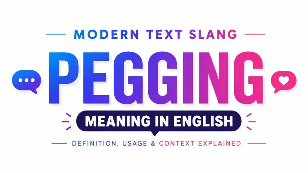 pegging-meaning-in-english