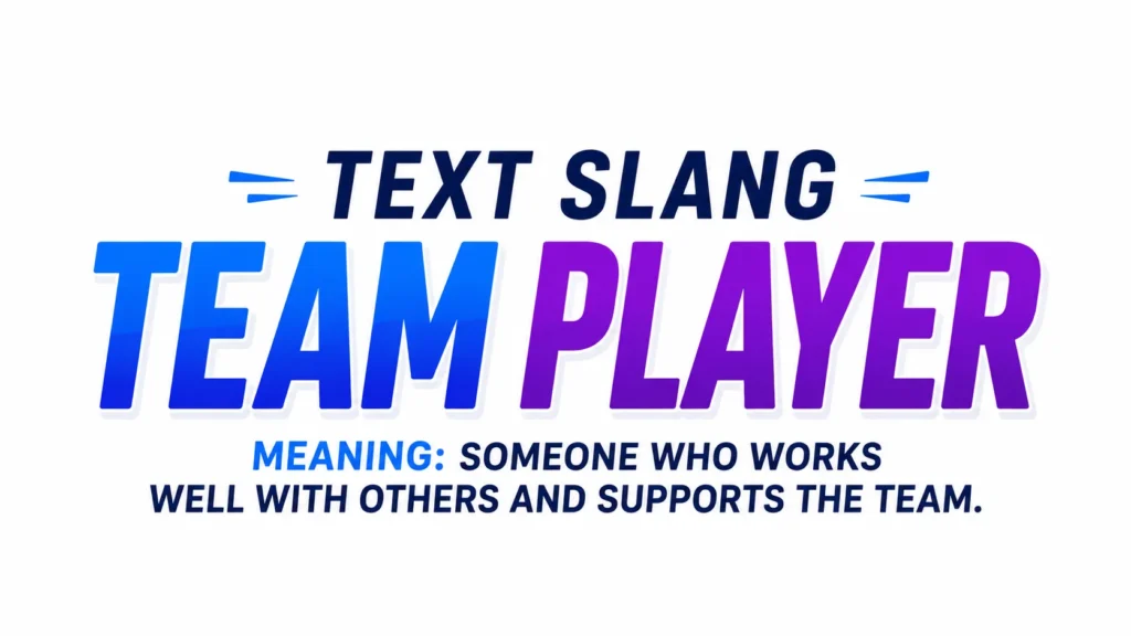 team-player-meaning