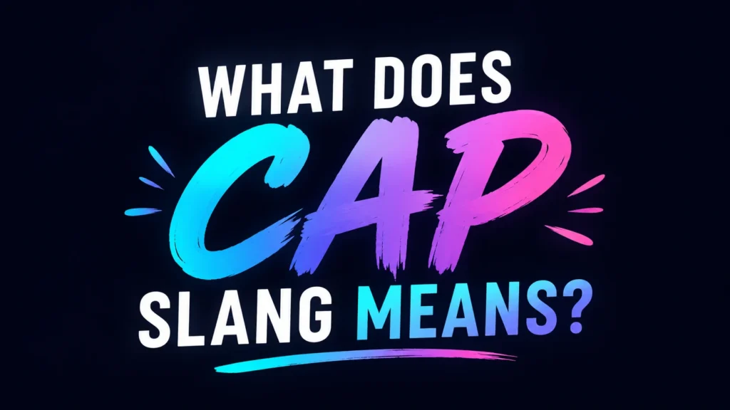 what-does-cap-slang-mean