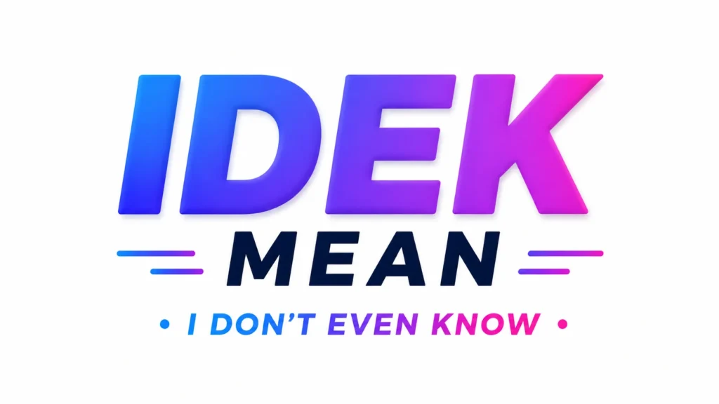 idek-mean