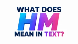 what-does-hm-mean-in-text