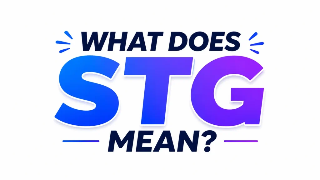 what-does-stg-mean