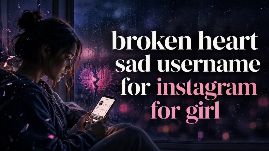 broken-heart-sad-username-for-instagram-for-girl
