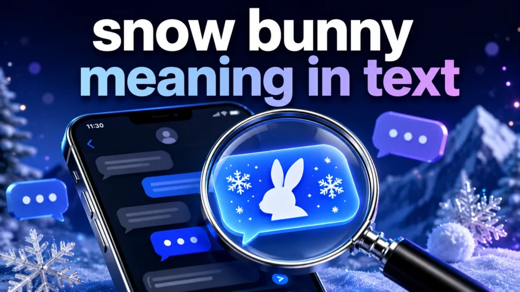 snow-bunny-meaning-in-text