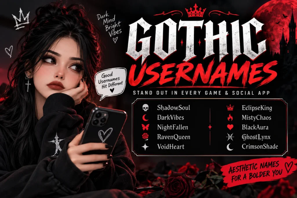 gothic-usernames