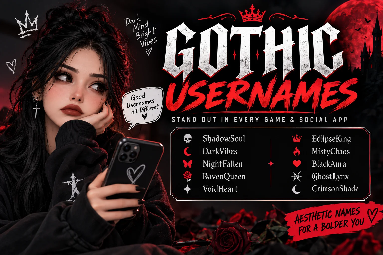 gothic-usernames