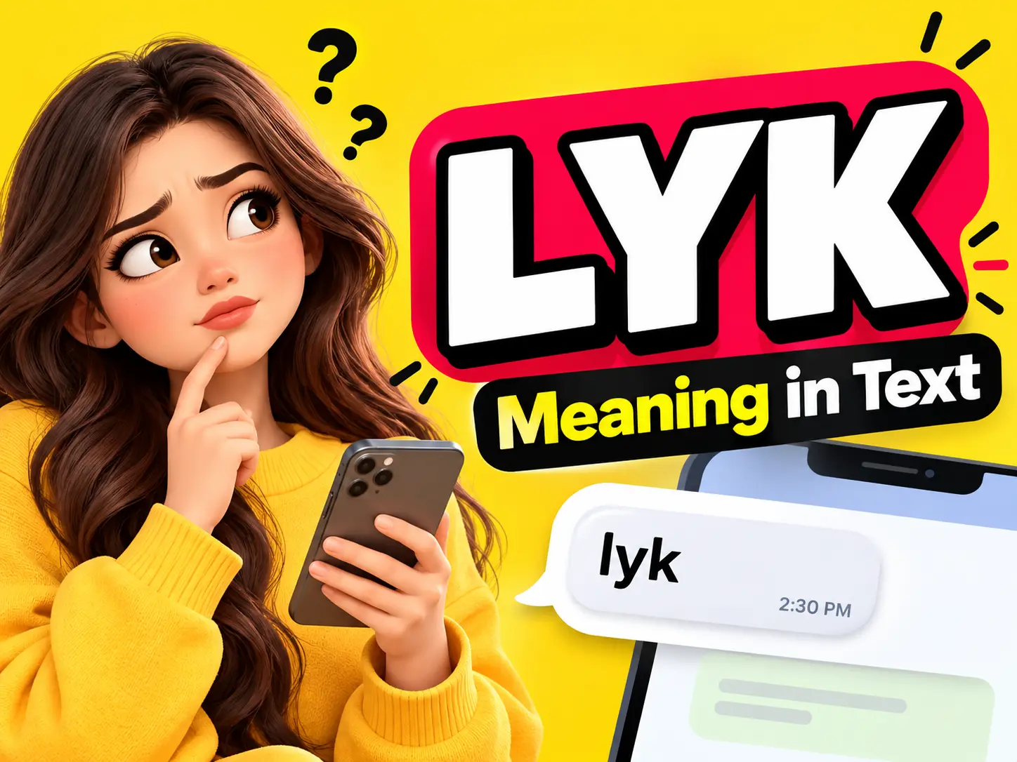 what-does-lyk-mean-in-text